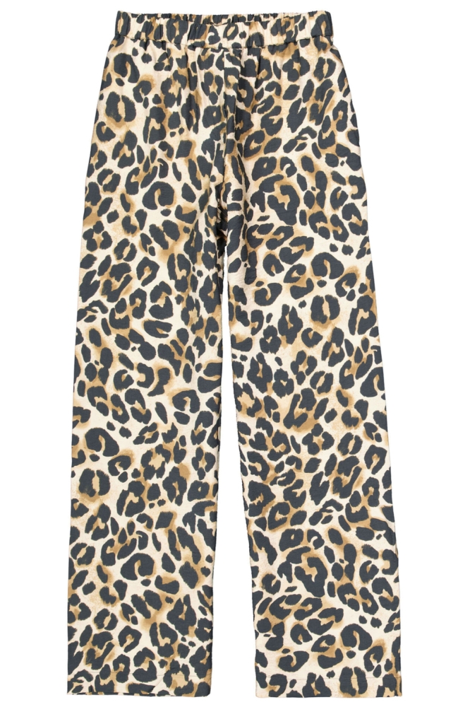 BROEK MET PRINT H50110 912 ALMOND